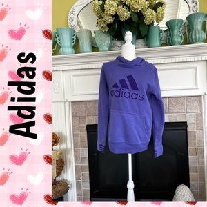 Adidas hooded sweatshirt size S